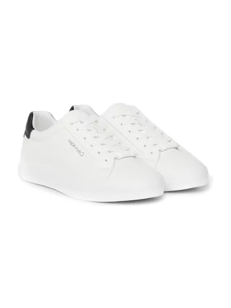 Trampki Calvin Klein koronkowe białe