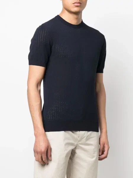 Tricou Orlebar Brown scurt albastru