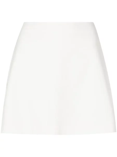 Małe mały szorty Lethicia Bronstein z krepy białe