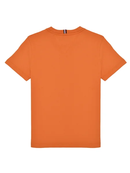 Tricou copii Tommy Hilfiger portocaliu