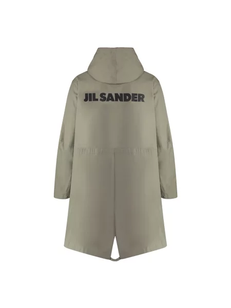 Parka Jil Sander zielona