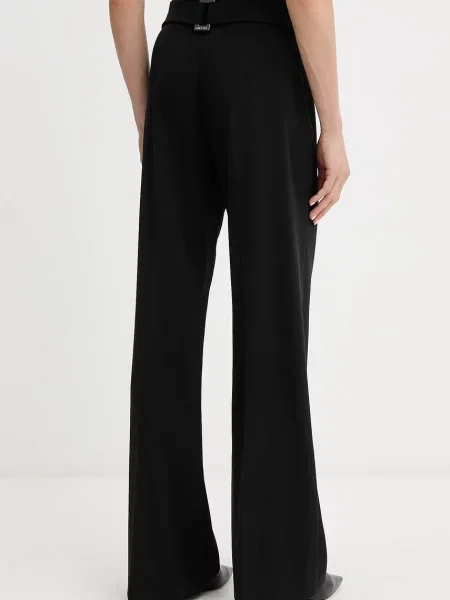 Patrizia Pepe Nadrág | flare fit fekete