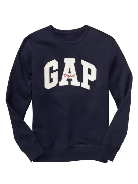 Palton Gap cu glugă negru