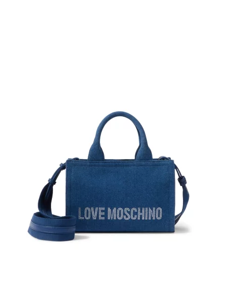Geantă Love Moschino albastru