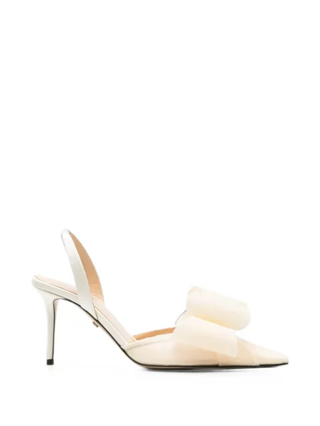 Pantofi cu toc Mach & Mach cu funde slingback