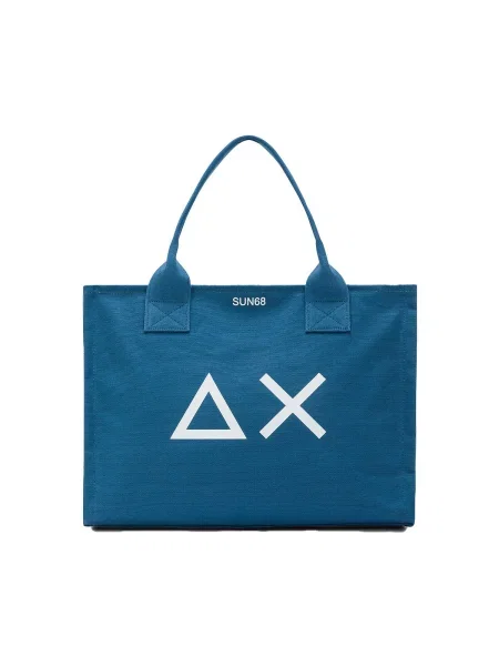 Geantă Sun68 albastru