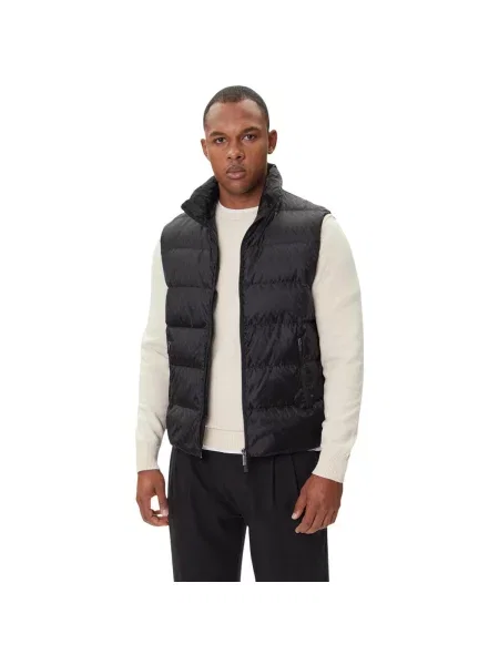 Armani Exchange De puf vestă negru