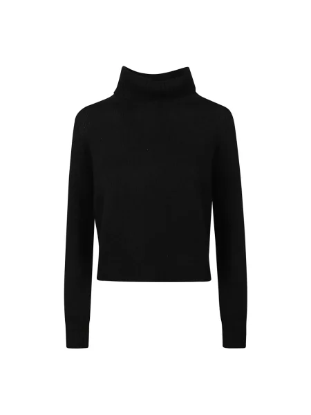 Sweter z golfem Be You do golfa czarny