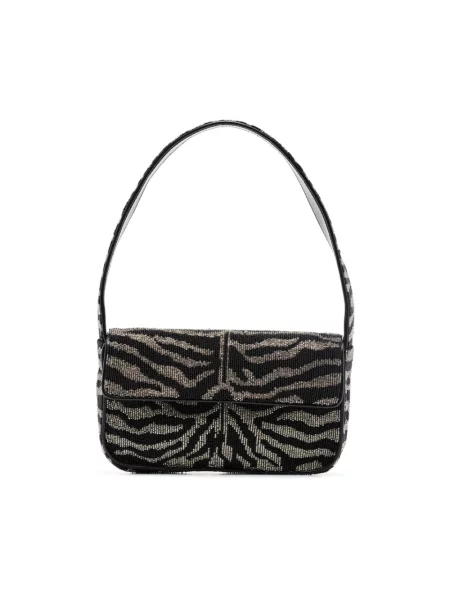 Torebka Staud z koralikami czarna