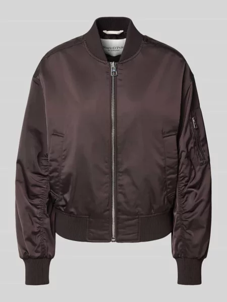 Marc O'Polo Bluza Kobiety jednolity 34 brązowy