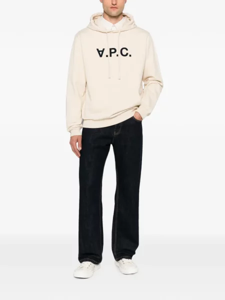 Hanorac cu glugă A.p.c. cu imagine