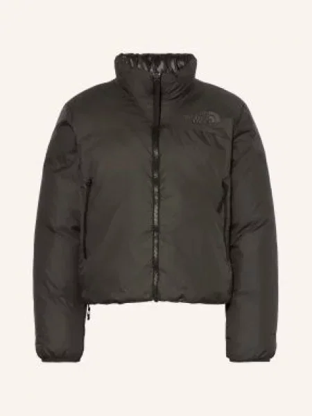 The North Face Obratná Péřová Bunda Pertex Nuptse khaki