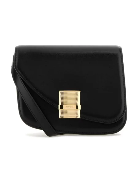 Torebka Salvatore Ferragamo skórzana czarna
