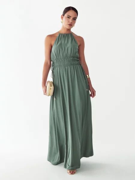 St MRLO Rochie Elias smarald verde