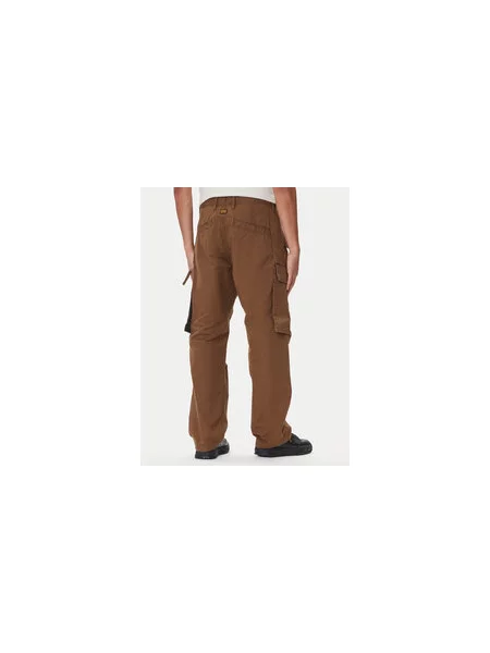 G-Star Raw Medžiaginės kelnės Straight Fit ruda