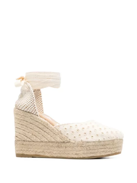Fűzős csipkés espadrilles Manebi