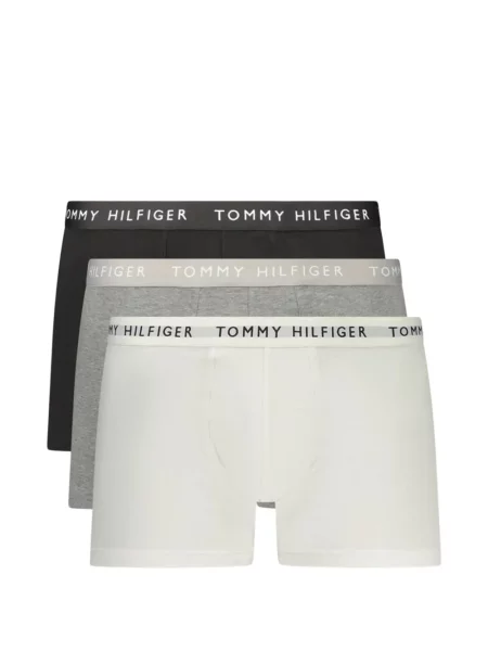 Boxeri Tommy Hilfiger cu autograf alb