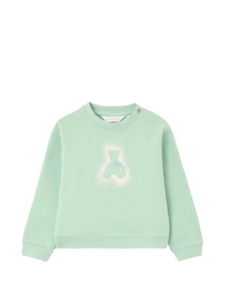 Bluza nierozpinana dziecięca Palm Angels zielona