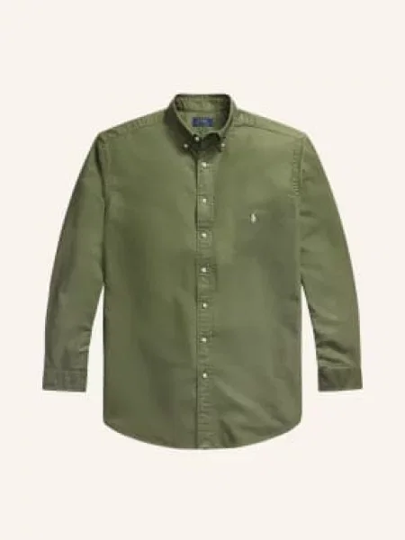 Polo Ralph Lauren Big & Tall Košile Comfort Fit olivová