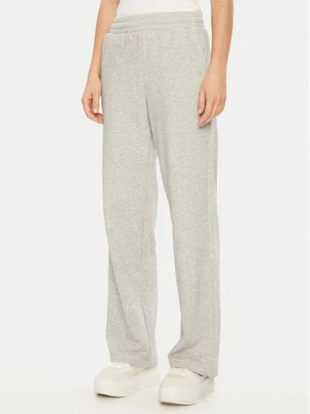 JJXX Pantaloni trening Alfa Wide Leg gri