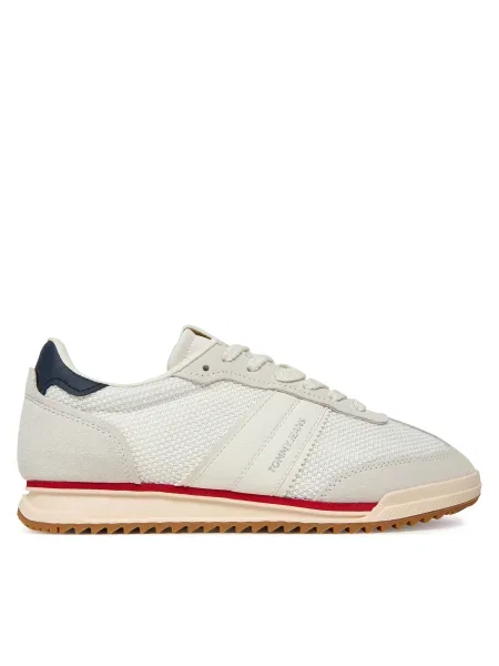 Sneakers Tommy Jeans Tjw Low Profile Runner Écru
