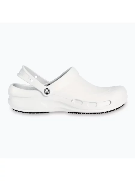 Klapki Crocs Work Bistro white białe