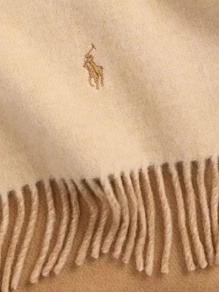 Șapcă Polo Ralph Lauren în carouri din țesătură twill cu imagine alb