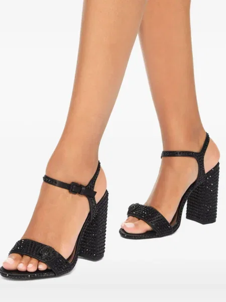 Σανδάλια Kurt Geiger London με πετραδάκια μαύρο
