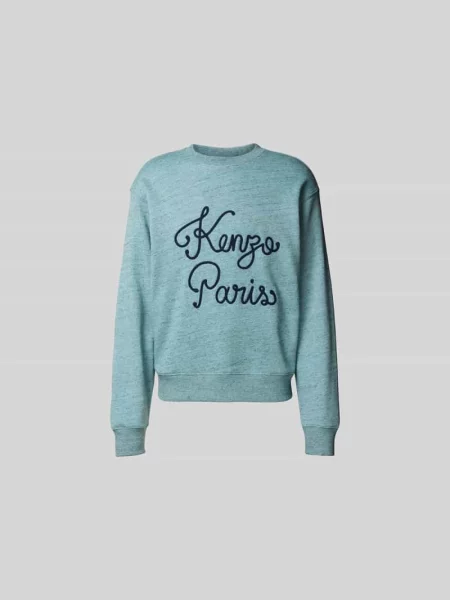 Bluza z wyhaftowanym logo Kenzo