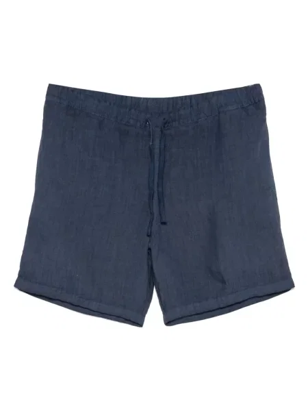 Pantaloni scurți 120% Lino de in albastru