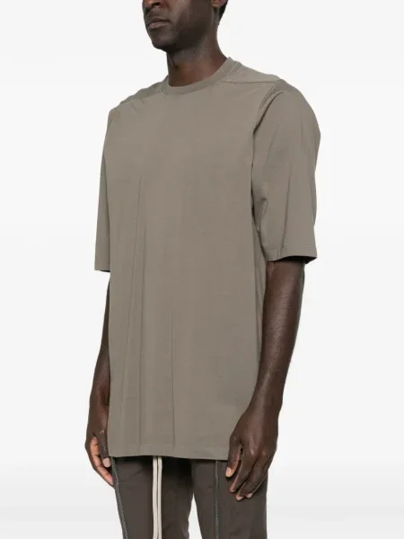 Tricou Rick Owens scurt maro