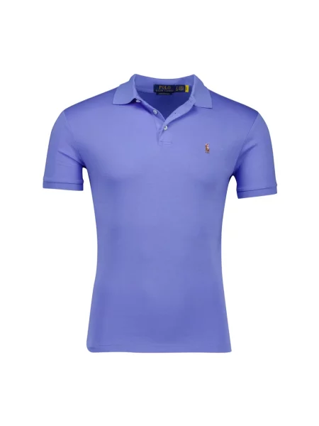 Koszulka polo Polo Ralph Lauren z krótkim rękawem niebieska