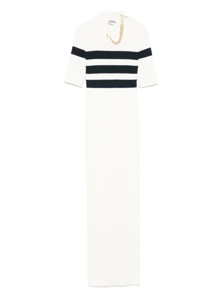 Rochie maxi Jean Paul Gaultier alb