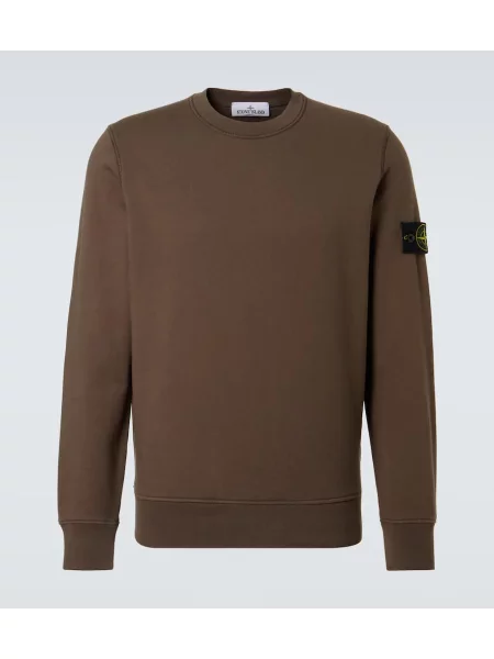 Jopa iz flisa Stone Island iz flisa kamni rjava