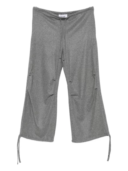 Szerokie spodnie Alfie szare