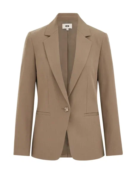 WE Fashion Sako tamno bež