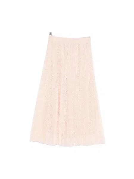 Długa spódnica maxi Ermanno Scervino różowa
