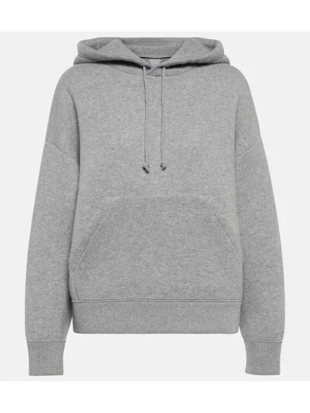 Top Bottega Veneta z kaszmiru szary