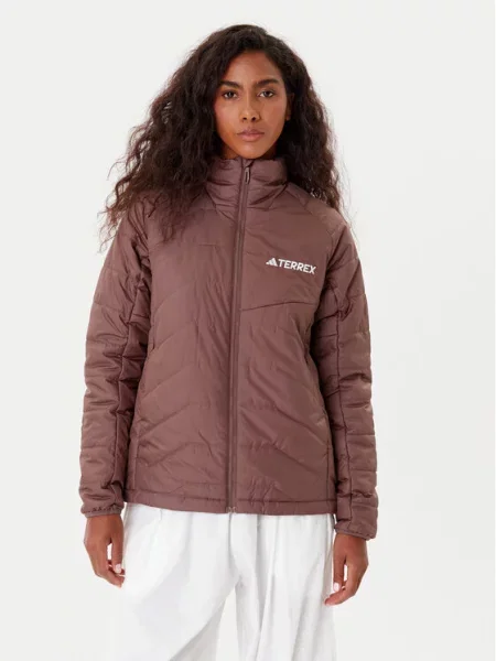 Adidas Pohodna jakna Terrex Multi rjava