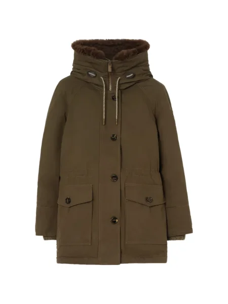 Parka Burberry zielona