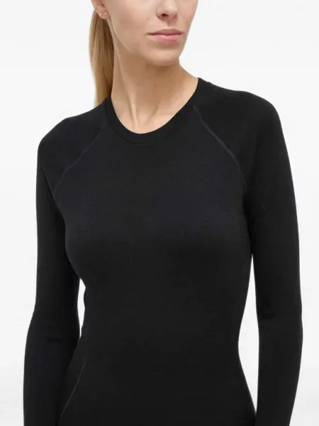 Lung tricou Smartwool negru