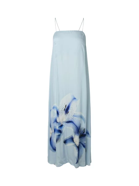 YAS Rochie YASLILLIAN bleumarin / albastru deschis / negru alb
