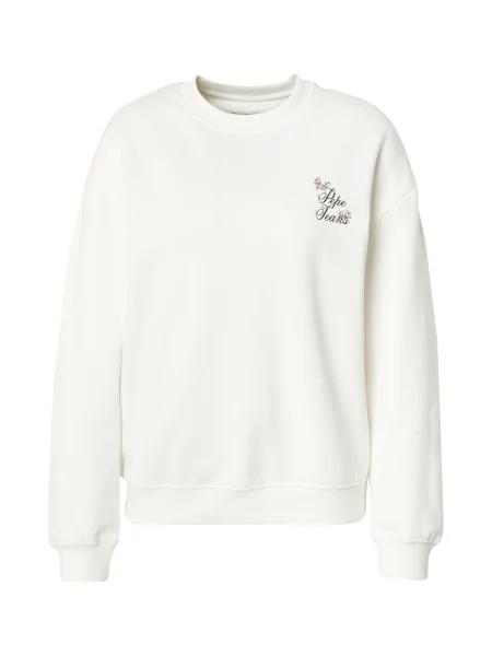 Geacă de blugi Pepe Jeans alb