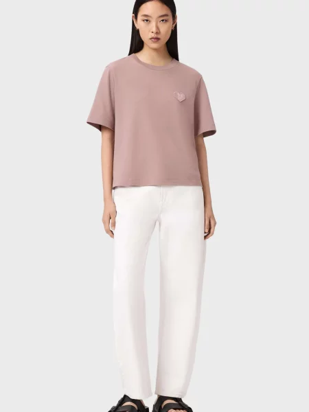 Футболка Allsaints рожева
