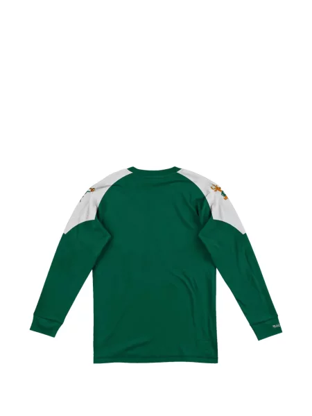Lung tricou Mitchell & Ness verde