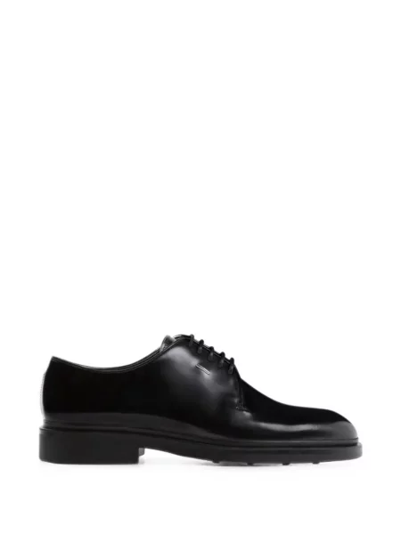 Pantofi derby Giuseppe Zanotti cu șireturi din dantelă negru