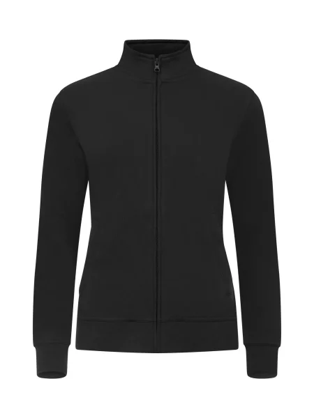 Clique Basic Cardigan – kardigan z dresu – black czarny