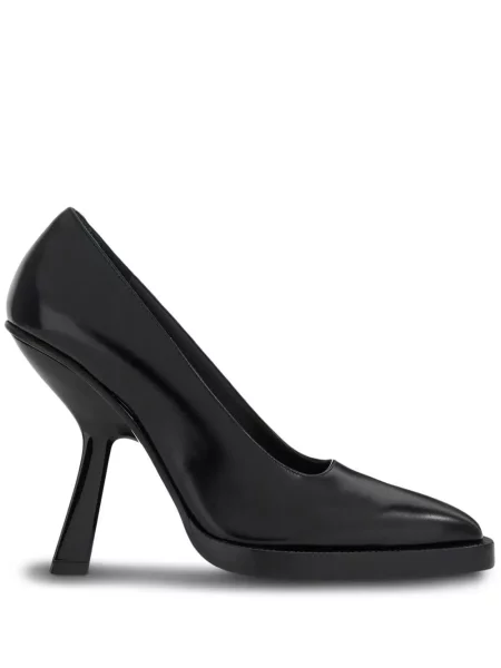 Pantofi cu toc Ferragamo cu toc înalt negru