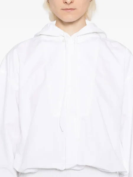 Hanorac cu glugă Jacquemus alb