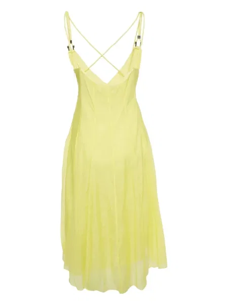 Карирана риза Polo Ralph Lauren с принт до коляното жълто